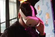 Vue d’un collaborateur en pleine immersion lors d’un atelier de réalité virtuelle MadCityZen. | © MadCityZen